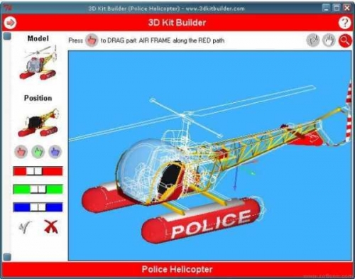 3D Kit Builder (Police Helicopter) 2.2