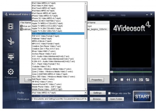 4Videosoft Video Converter Platinum 3.1.08