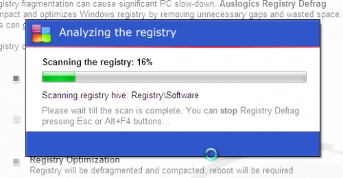 Auslogics Registry Defrag 6.0.4.45