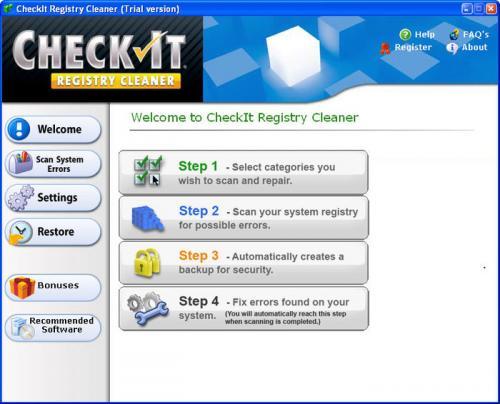 CheckIt Registry Cleaner 2.0.2.6