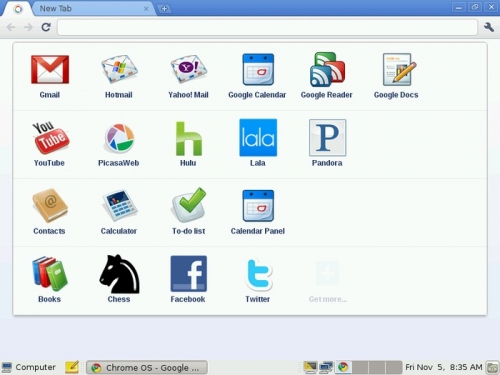 Chrome OS Linux 1.9.1077