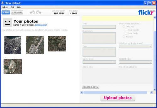 Flickr Uploadr 3.2.1