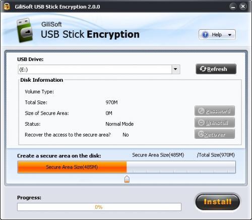 Gili USB Stick Encryption 2.0.0