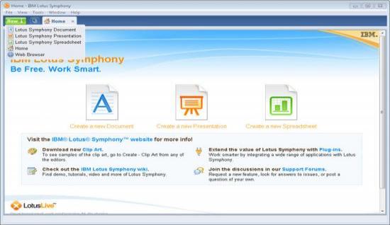IBM Lotus Symphony 3.0
