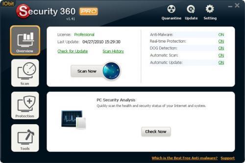 IObit Security 360 Pro 1.41