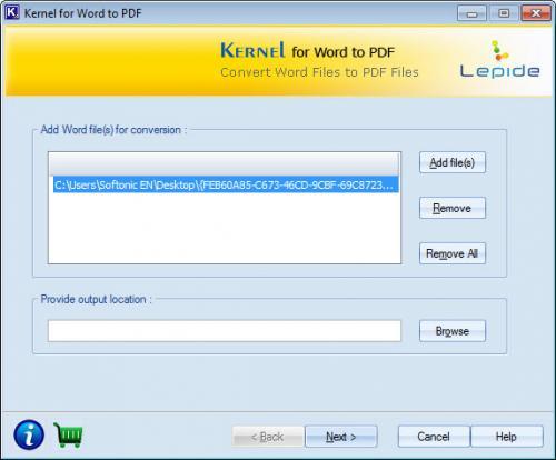 Kernal for Word to PDF 11.02.01