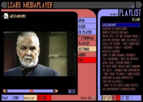 LCARS MediaPlayer 2.01.233