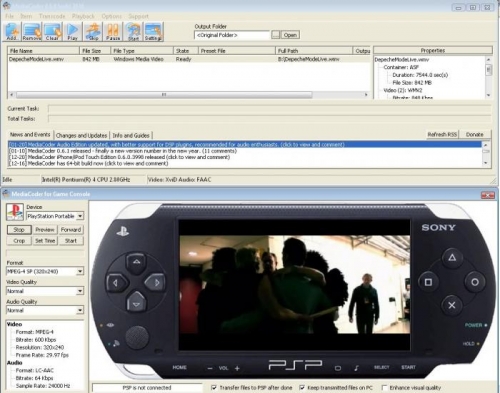 MediaCoder PSP Edition 0.6.1.4060