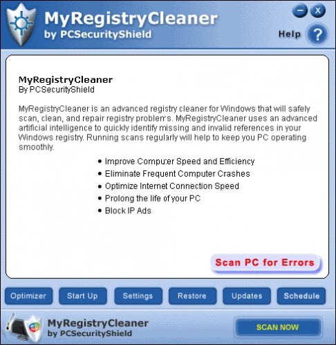 MyRegistryCleaner 2006 2.1
