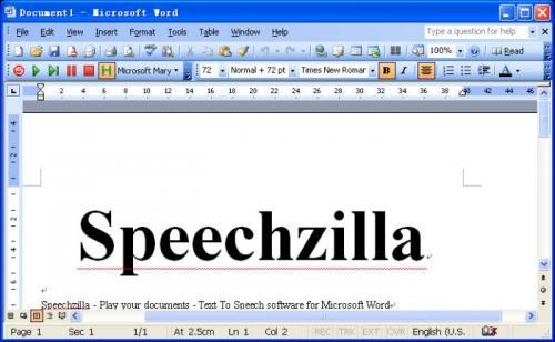 SpeechZilla 1.0