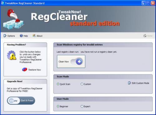TweakNow RegCleaner 6.3.0
