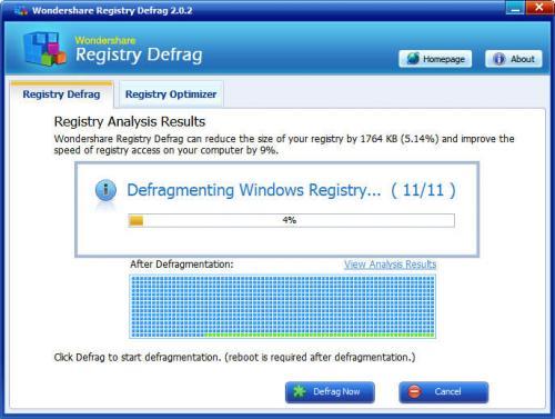 Wondershare Registry Defrag 2.0.2