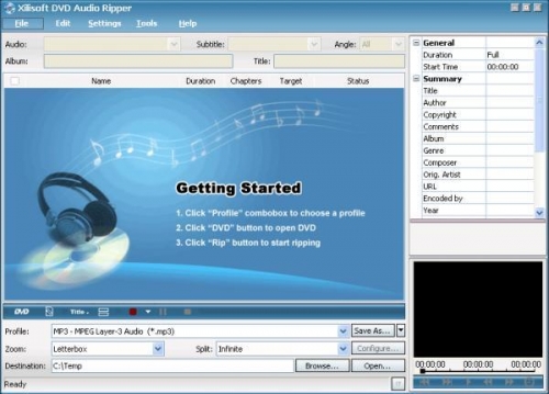 Xilisoft DVD Audio Ripper 4.0.52.0720