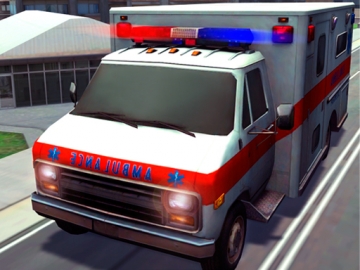 Best Emergency Ambulance Rescue Drive Sim - Jocuri  Intreceri, 3D