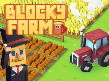 Blocky Farm - Jocuri  Aventura, Social