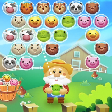 Bubble Farm - Jocuri  Puzzle