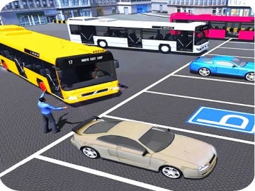 City Bus Parking : Coach Parking Simulator 2019 - Jocuri  Intreceri, 3D