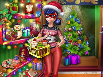 Dotted Girl Christmas Shopping - Jocuri  Fete