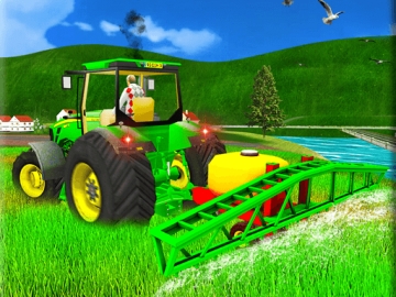 Indian Tractor Farm Simulator - Jocuri  Aventura, 3D