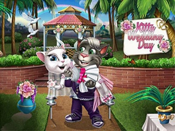 Kitty Wedding Day - Jocuri  Fete