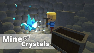 KOGAMA Mine of Crystals - Jocuri  Multiplayer, Farming