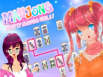 Mahjong Pretty Manga Girls - Jocuri  Clasice, Puzzle