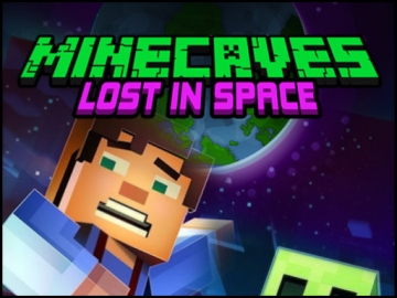 Minecaves Lost in Space - Jocuri  Puzzle