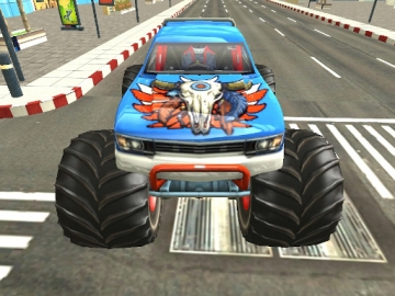 Monster Truck City Parking - Jocuri  Intreceri, 3D