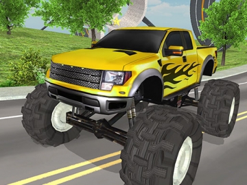 monster truck driving simulator game - Jocuri  Aventura, 3D