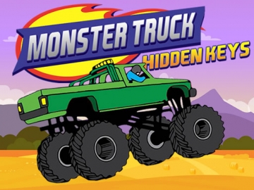 Monster Truck Hidden Keys - Jocuri  Puzzle