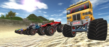 Offroad Monster Trucks - Jocuri  Intreceri, 3D