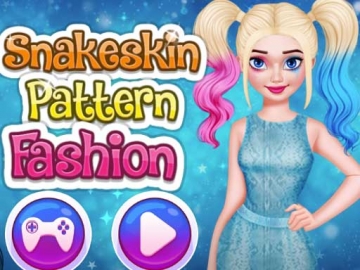 Snakeskin Pattern Fashion - Jocuri  Fete