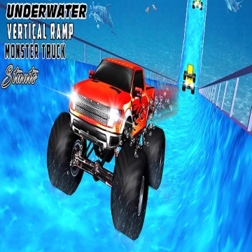 Water Surfer Vertical Ramp Monster Truck Game - Jocuri  Intreceri, 3D