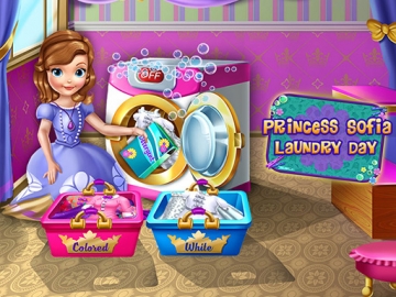Young Princess Laundry Day - Jocuri  Fete
