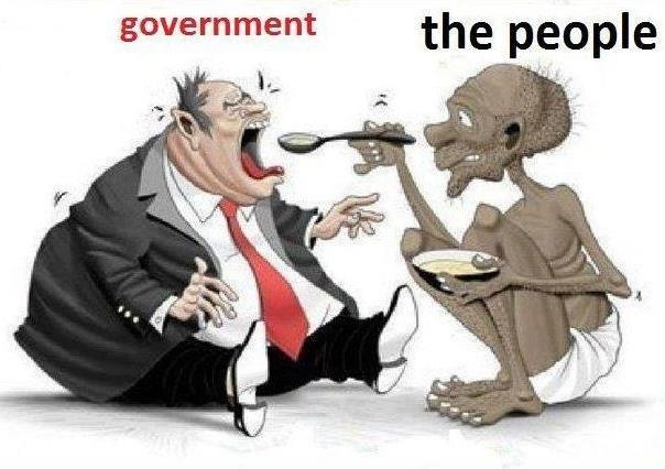 Oameni vs Guvern