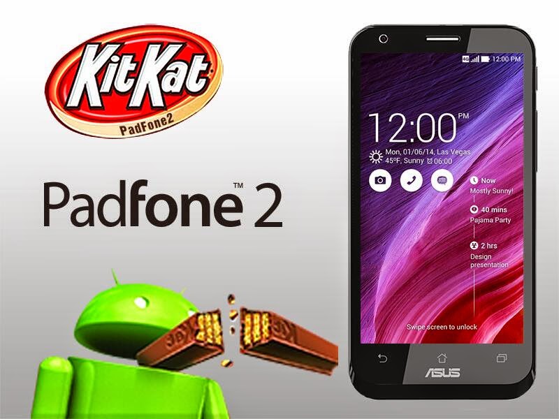 ASUS actualizeaza PadFone 2 la Android 4.4.2 KitKat, cu Zen UI