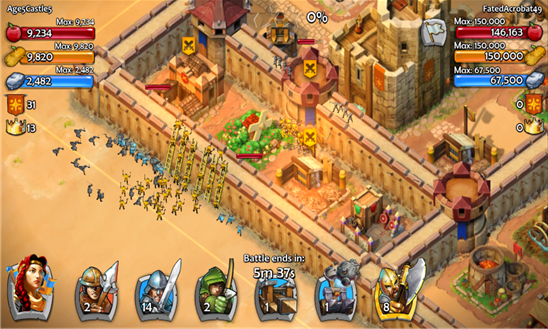 Age of Empires: Castle Siege Review (ASUS Transformer Book T100 Chi)