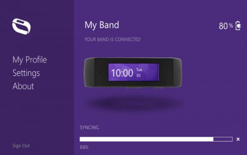 Aplicația de tracking fitness Microsoft Band Sync iși face apariția in cadrul magazinului de aplicații pentru Mac