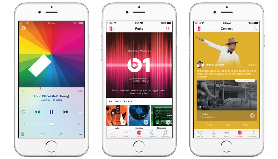 Apple Music disponibil acum pe desktop si pe iOS, poate fi accesat si in Romania