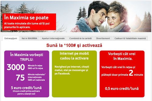 Cartela Vodafone se “umflă” de Sărbători