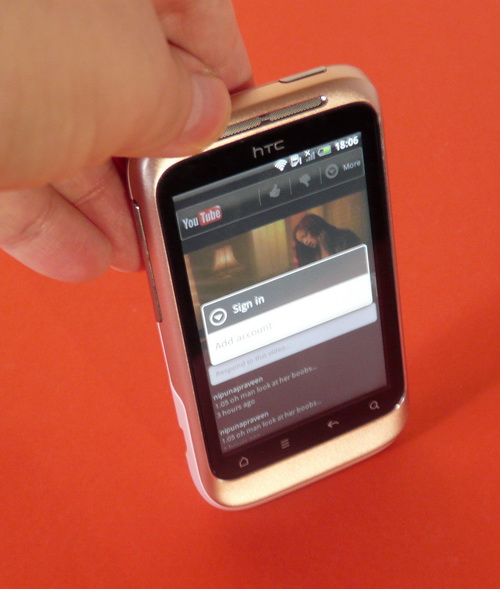 Review HTC Wildfire S