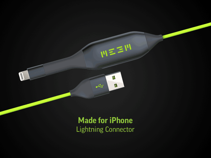 MEEM este un cablu USB care face backup automat pentru date in vreme ce incarca telefonul; Il gasiti pe Kickstarter