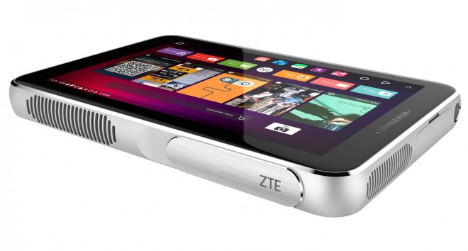 MWC 2016: ZTE Spro Plus e un proiector cu ecran de tableta, sau mai bine zis o tableta cu proiector