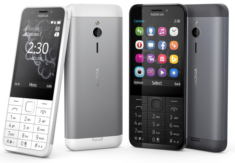 Microsoft lanseaza doua telefoane selfie cu pret de 55 de dolari: Nokia 230 si Nokia 230 Dual SIM
