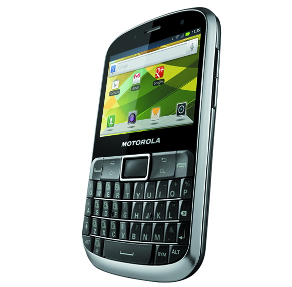 Motorola Defy Pro - telefon rezistent la apa și praf + tastatura qwerty