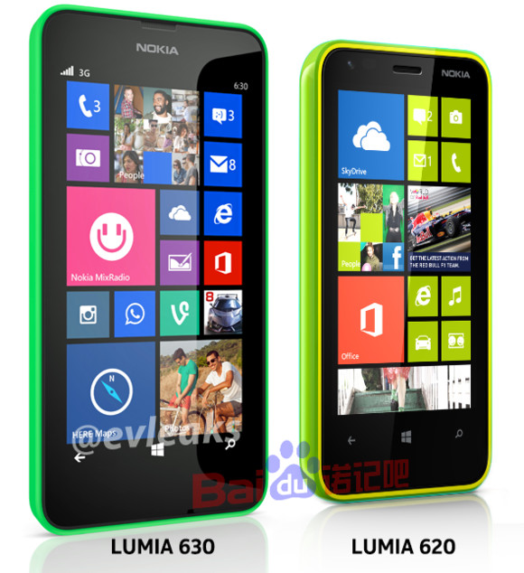 Nokia Lumia 630 ajunge pe web sub forma de specificatii; Telefon cu Windows Phone 8.1 si carcasa colorata!