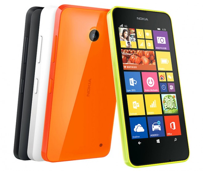Nokia Lumia 636 si Lumia 638 debuteaza în China: versiuni 4G de Lumia 630, cu mai mult RAM