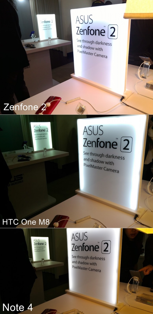 Primele sample-uri foto realizate de camera lui ZenFone 2 ajung pe web; comparative cu HTC One M8 și Galaxy Note 4