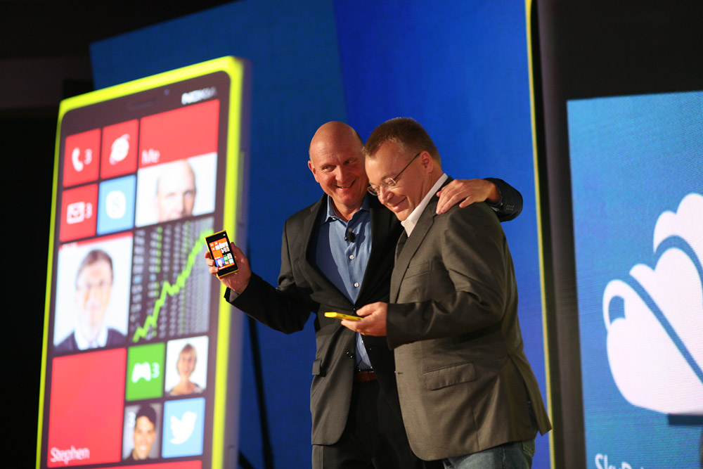 Steve Ballmer de la Microsoft declara ca vanzarile Windows Phone sunt cvadruple fața de perioada similara din 2011