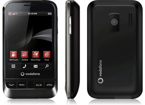 Vodafone 845, un nou telefon Android, acum oficial (Video)